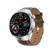Montre Connectée Sportive HD avec Écran Tactile 1.53 Pouces, GPS, Fréquence Cardiaque, Appels et Messages, IP68 Étanche